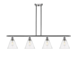 Berkshire - 4 Light - 48 inch - Brushed Satin Nickel - Cord hung - Island Light (516-4I-SN-GBC-84-LED)
