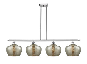 Fenton - 4 Light - 49 inch - Brushed Satin Nickel - Cord hung - Island Light (516-4I-SN-G96-L)