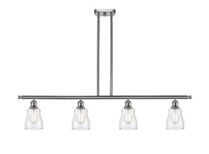 Ellery - 4 Light - 48 inch - Brushed Satin Nickel - Cord hung - Island Light (516-4I-SN-G392-LED)
