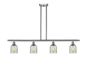 Caledonia - 4 Light - 48 inch - Brushed Satin Nickel - Cord hung - Island Light (516-4I-SN-G259)