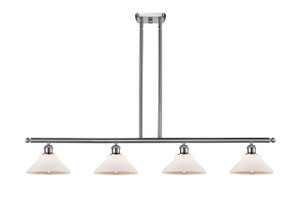 Orwell - 4 Light - 48 inch - Brushed Satin Nickel - Cord hung - Island Light (516-4I-SN-G131-LED)