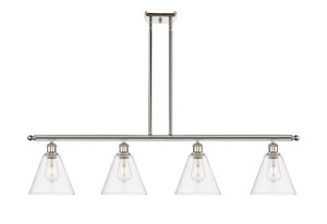 Berkshire - 4 Light - 48 inch - Polished Nickel - Cord hung - Island Light (516-4I-PN-GBC-82)