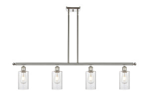 Clymer - 4 Light - 48 inch - Polished Nickel - Cord hung - Island Light (516-4I-PN-G804)