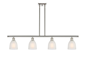 Brookfield - 4 Light - 48 inch - Polished Nickel - Cord hung - Island Light (516-4I-PN-G441-LED)