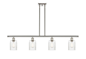 Hadley - 4 Light - 48 inch - Polished Nickel - Cord hung - Island Light (516-4I-PN-G342-LED)
