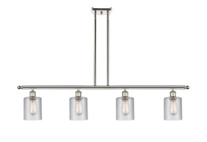 Cobbleskill - 4 Light - 48 inch - Polished Nickel - Cord hung - Island Light (516-4I-PN-G112-LED)
