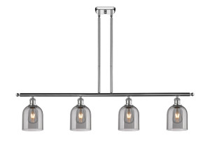 Bella - 4 Light - 48 inch - Polished Chrome - Cord hung - Island Light (516-4I-PC-G558-6SM)