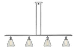 Conesus - 4 Light - 48 inch - Polished Chrome - Cord hung - Island Light (516-4I-PC-G275-LED)