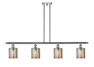 Cobbleskill - 4 Light - 48 inch - Polished Chrome - Cord hung - Island Light (516-4I-PC-G116-LED)