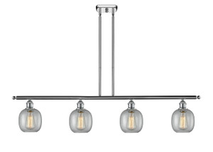 Belfast - 4 Light - 48 inch - Polished Chrome - Cord hung - Island Light (516-4I-PC-G104)