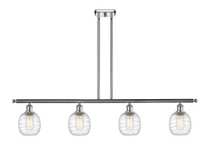 Belfast - 4 Light - 48 inch - Polished Chrome - Cord hung - Island Light (516-4I-PC-G1013)