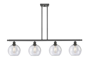 Athens - 4 Light - 48 inch - Oil Rubbed Bronze - Cord hung - Island Light (516-4I-OB-G124)