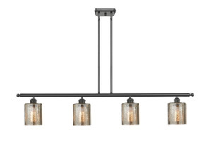 Cobbleskill - 4 Light - 48 inch - Oil Rubbed Bronze - Cord hung - Island Light (516-4I-OB-G116-LED)