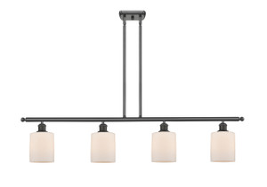 Cobbleskill - 4 Light - 48 inch - Oil Rubbed Bronze - Cord hung - Island Light (516-4I-OB-G111)