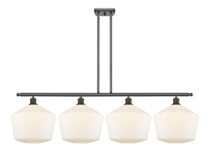 Cindyrella - 4 Light - 50 inch - Matte Black - Cord hung - Island Light (516-4I-BK-G651-12)