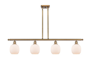 Belfast - 4 Light - 48 inch - Brushed Brass - Cord hung - Island Light (516-4I-BB-G101)
