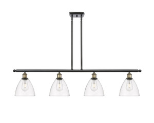 Bristol - 4 Light - 48 inch - Black Antique Brass - Cord hung - Island Light (516-4I-BAB-GBD-752)