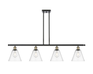 Berkshire - 4 Light - 48 inch - Black Antique Brass - Cord hung - Island Light (516-4I-BAB-GBC-82-LED)
