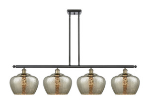 Fenton - 4 Light - 49 inch - Black Antique Brass - Cord hung - Island Light (516-4I-BAB-G96-L)