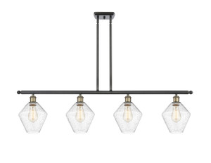 Cindyrella - 4 Light - 48 inch - Black Antique Brass - Cord hung - Island Light (516-4I-BAB-G654-8)