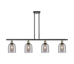 Bella - 4 Light - 48 inch - Black Antique Brass - Cord hung - Island Light (516-4I-BAB-G558-6SM)
