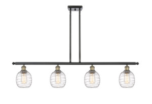 Belfast - 4 Light - 48 inch - Black Antique Brass - Cord hung - Island Light (516-4I-BAB-G1013)