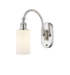 Clymer - 1 Light - 4 inch - Polished Nickel - Sconce (518-1W-PN-G801)