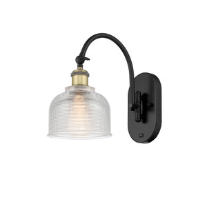 Dayton - 1 Light - 6 inch - Black Antique Brass - Sconce (518-1W-BAB-G412)