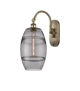 Vaz - 1 Light - 8 inch - Antique Brass - Sconce (518-1W-AB-G557-8SM)