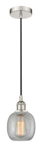 Belfast - 1 Light - 6 inch - Polished Nickel - Cord hung - Mini Pendant (616-1P-PN-G105)