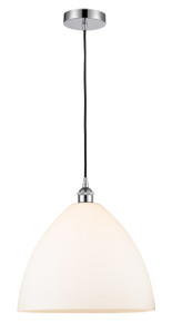 Bristol - 1 Light - 16 inch - Polished Chrome - Cord hung - Pendant (616-1P-PC-GBD-161)