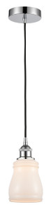 Ellery - 1 Light - 5 inch - Polished Chrome - Cord hung - Mini Pendant (616-1P-PC-G391-LED)
