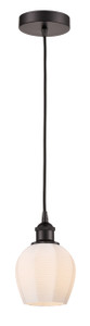 Norfolk - 1 Light - 6 inch - Oil Rubbed Bronze - Cord hung - Mini Pendant (616-1P-OB-G461-6)