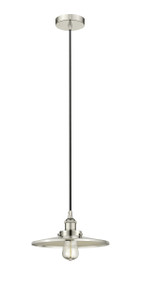 Appalachian - 1 Light - 12 inch - Polished Nickel - Cord hung - Mini Pendant (616-1PH-PN-MFR-PN-12)