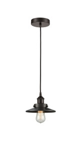 Edison - 1 Light - 8 inch - Oil Rubbed Bronze - Mini Pendant (616-1PH-OB-M5-OB)