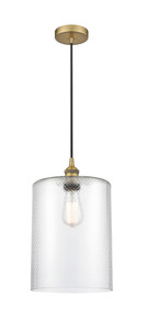 Cobbleskill - 1 Light - 9 inch - Brushed Brass - Cord hung - Mini Pendant (616-1P-BB-G112-L-LED)