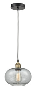 Gorham - 1 Light - 10 inch - Black Antique Brass - Cord hung - Mini Pendant (616-1P-BAB-G247)