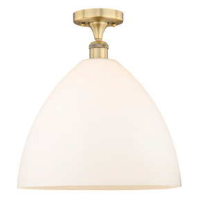 Bristol - 1 Light - 16 inch - Brushed Brass - Semi-Flush Mount (616-1F-BB-GBD-161)