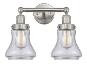Bellmont - 2 Light - 15 inch - Brushed Satin Nickel - Bath Vanity Light (616-2W-SN-G194)