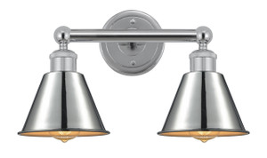 Smithfield - 2 Light - 16 inch - Polished Chrome - Bath Vanity Light (616-2W-PC-M8-PC)