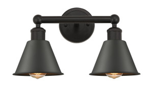 Smithfield - 2 Light - 16 inch - Oil Rubbed Bronze - Bath Vanity Light (616-2W-OB-M8-OB)