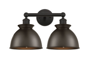 Adirondack - 2 Light - 17 inch - Oil Rubbed Bronze - Bath Vanity Light (616-2W-OB-M14-OB)