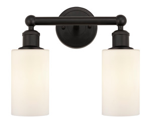 Clymer - 2 Light - 13 inch - Oil Rubbed Bronze - Bath Vanity Light (616-2W-OB-G801)