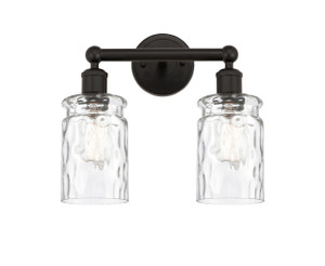 Candor - 2 Light - 14 inch - Oil Rubbed Bronze - Bath Vanity Light (616-2W-OB-G352)