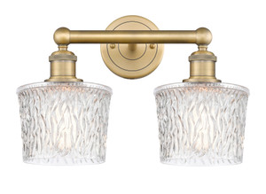 Niagara - 2 Light - 16 inch - Brushed Brass - Bath Vanity Light (616-2W-BB-G402)