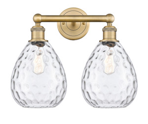 Waverly - 2 Light - 17 inch - Brushed Brass - Bath Vanity Light (616-2W-BB-G372)