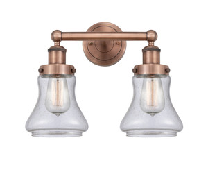 Bellmont - 2 Light - 15 inch - Antique Copper - Bath Vanity Light (616-2W-AC-G194)