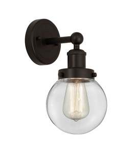 Beacon - 1 Light - 6 inch - Oil Rubbed Bronze - Sconce (616-1W-OB-G202-6)