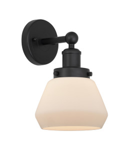 Fulton - 1 Light - 7 inch - Matte Black - Sconce (616-1W-BK-G171)