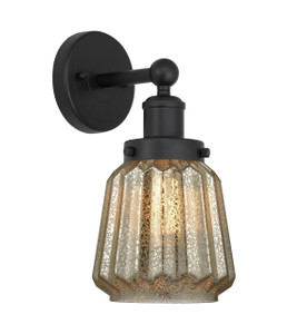 Chatham - 1 Light - 7 inch - Matte Black - Sconce (616-1W-BK-G146)